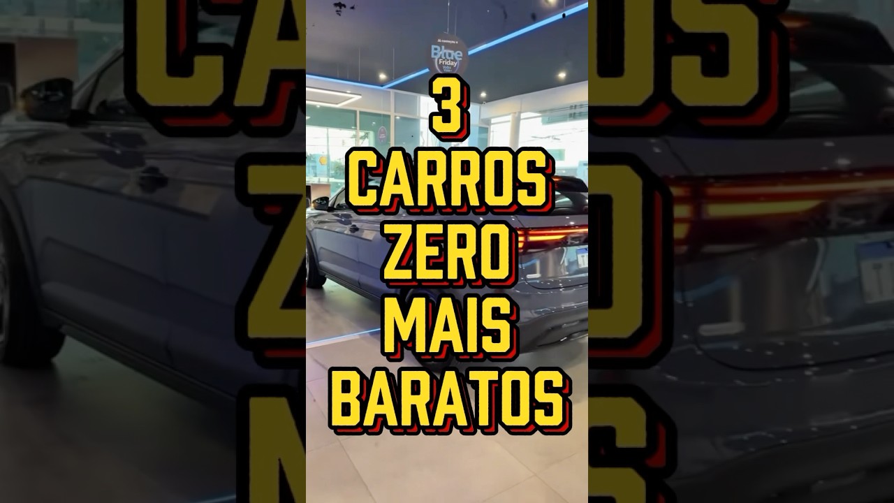 3 carros 0km que s&atilde;o baratos&hellip; mas ser&aacute; que valem? #carrosbaratos #fiatmobi #kwid #citroenc3