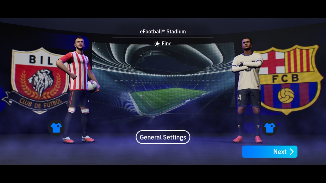 BAR vs BIL /E football / Football / Dark gaming / #darkgaming #efootball #messi #football #gaming