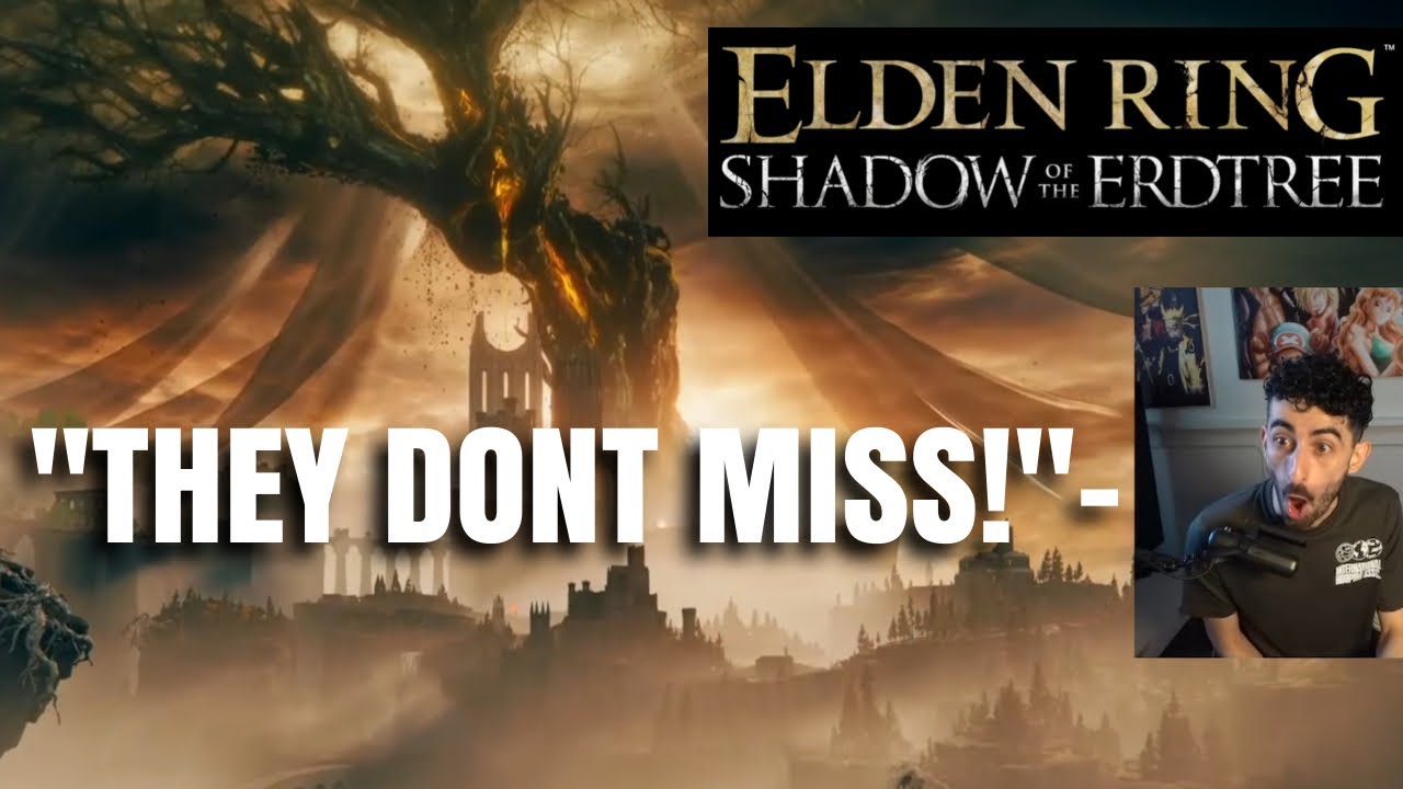 Shadow Of The Erdtree Trailer Reaction #eldenring #fromsoftware