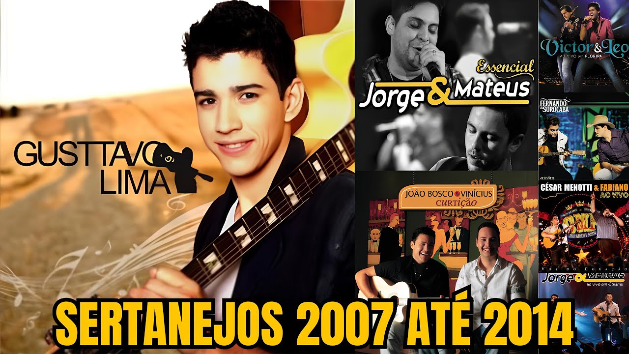 SERTANEJO 2007 A 2014 - 10 músicas sertanejas antigas de 2007 a 2014 que vão reviver sua nostalgia!
