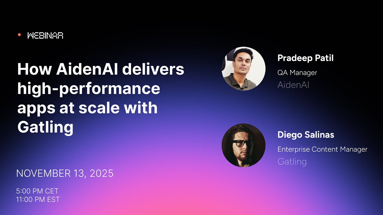 How AidenAI delivers high-performance apps at scale with Gatling