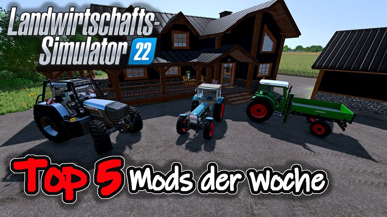 LS22 Top 5 Mods der Woche - KW3 - Legendäre Traktoren & Gebäude