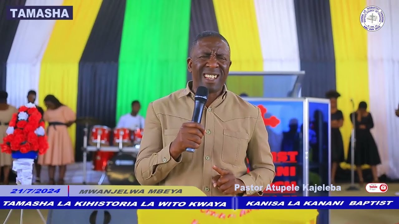 Pastor Atupele Kajeleba | Tamasha la Kihistoria Wito Kwaya Akihubiri