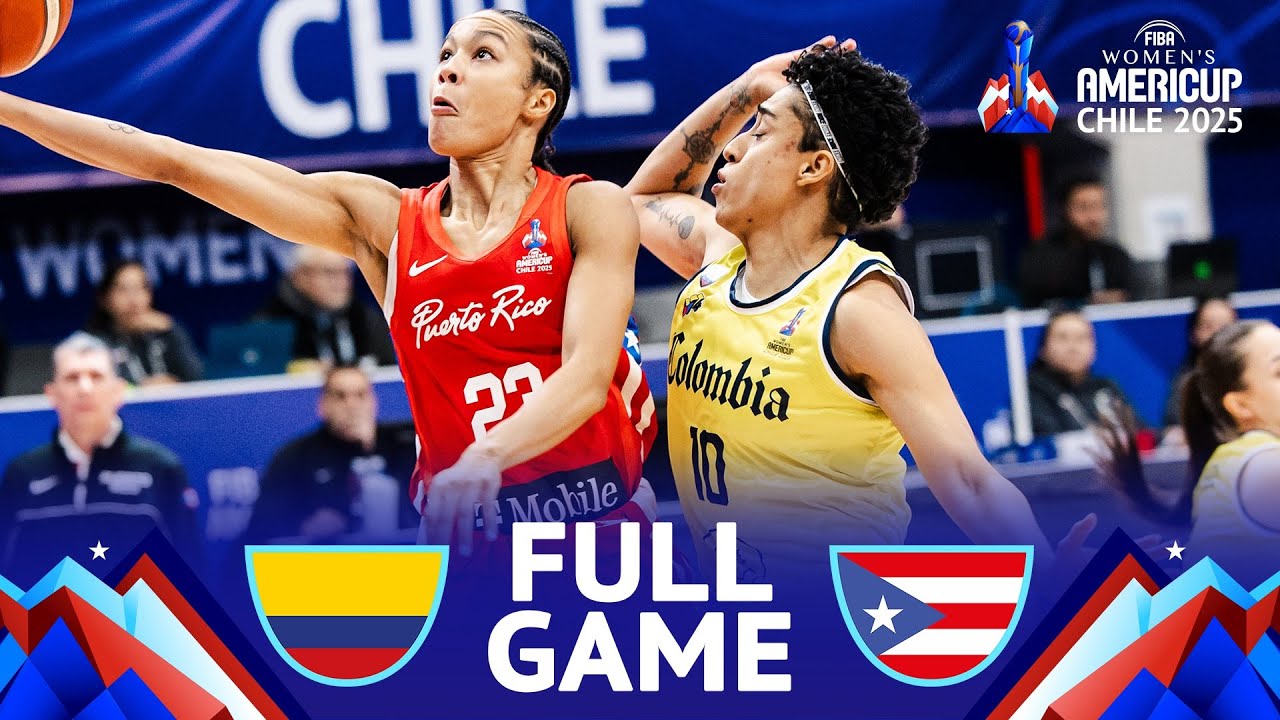 Class. 5-6 game | Puerto Rico v Colombia | Full Basketball Game | FIBA Women's AmeriCup 2025