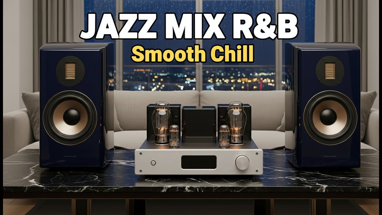 Relajaci&oacute;n Profunda &ndash; Jazz RnB Nocturno &ndash; Ciudad Lluviosa &ndash; Elimina El Estr&eacute;s 🎷