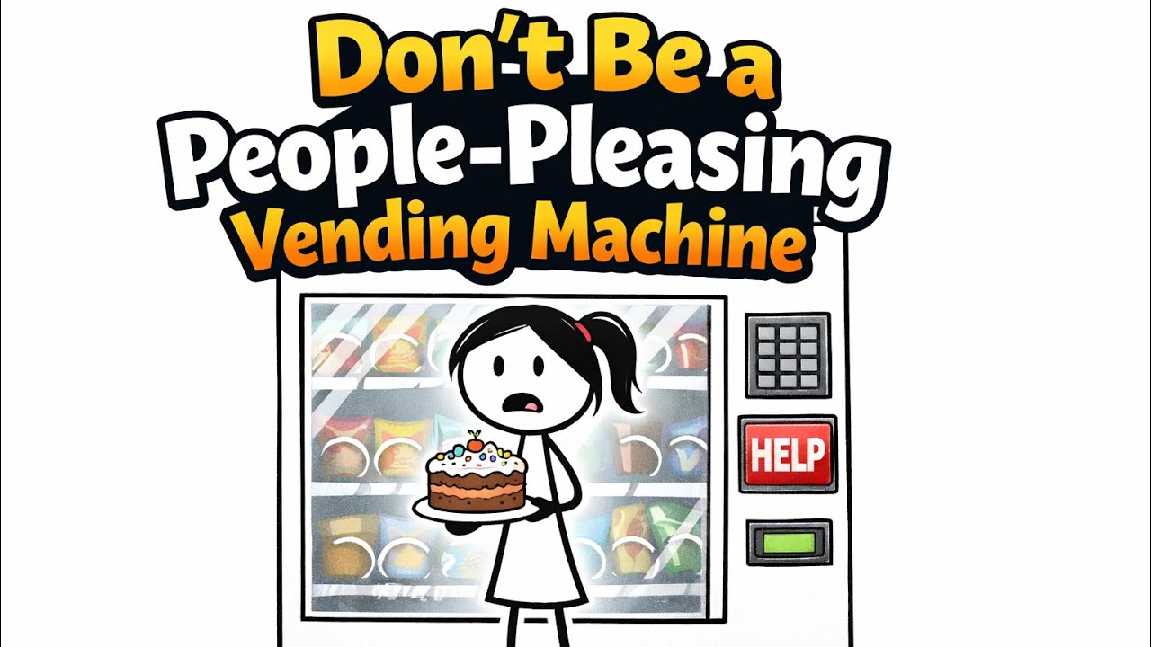 You’re Not a People-Pleasing Vending Machine | Healthy Boundaries 101