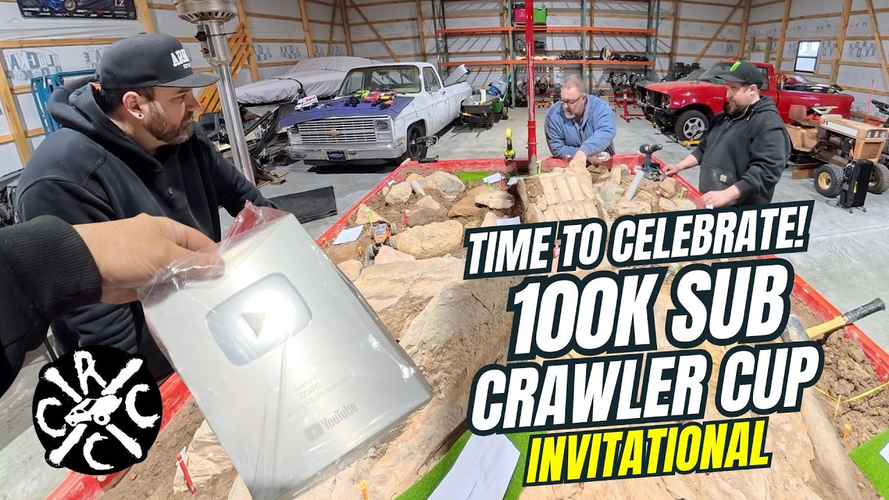 Пора праздновать! Пригласительный турнир CCxRC 100k Sub Crawler Cup наконец-то состоится!