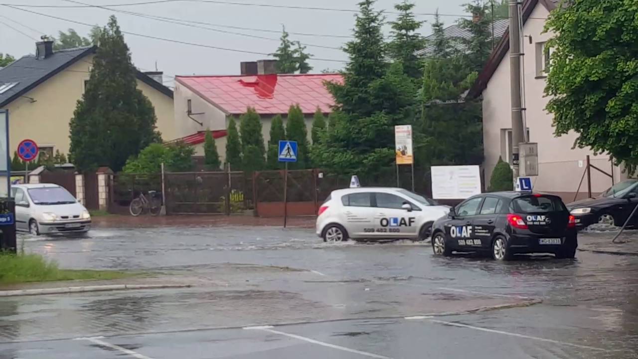 Garwolin po deszczu 31 maja 2016r.