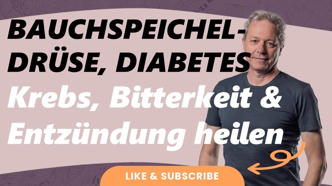 Bauchspeicheldrüse heilen ✨ Diabetes, Krebs & Bitterkeit energetisch reinigen