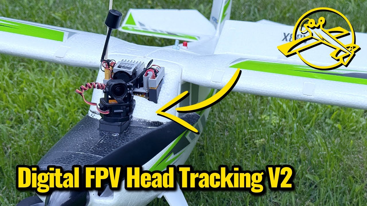 FPV Head Tracking V2: Compact, Removable & Digital for Any Plane