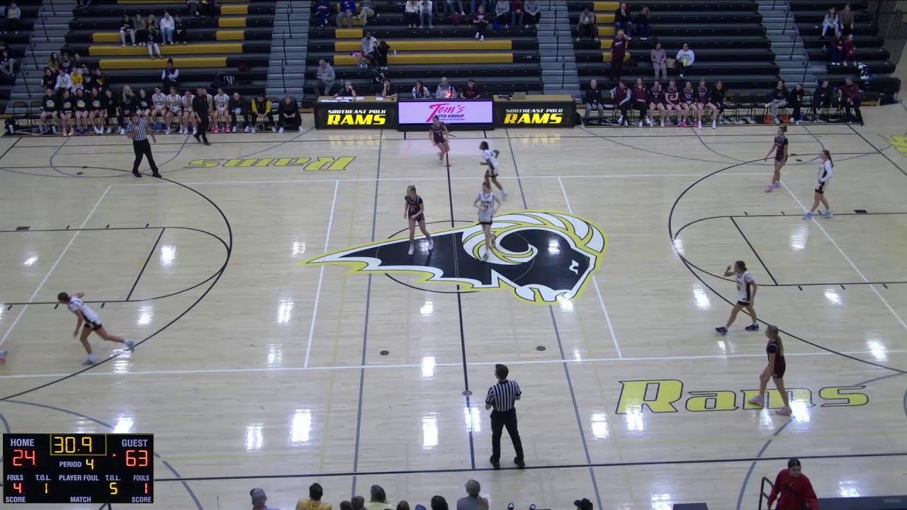 Southeast Polk High School vs Dowling Catholic High School Womens Varsity Basketball
