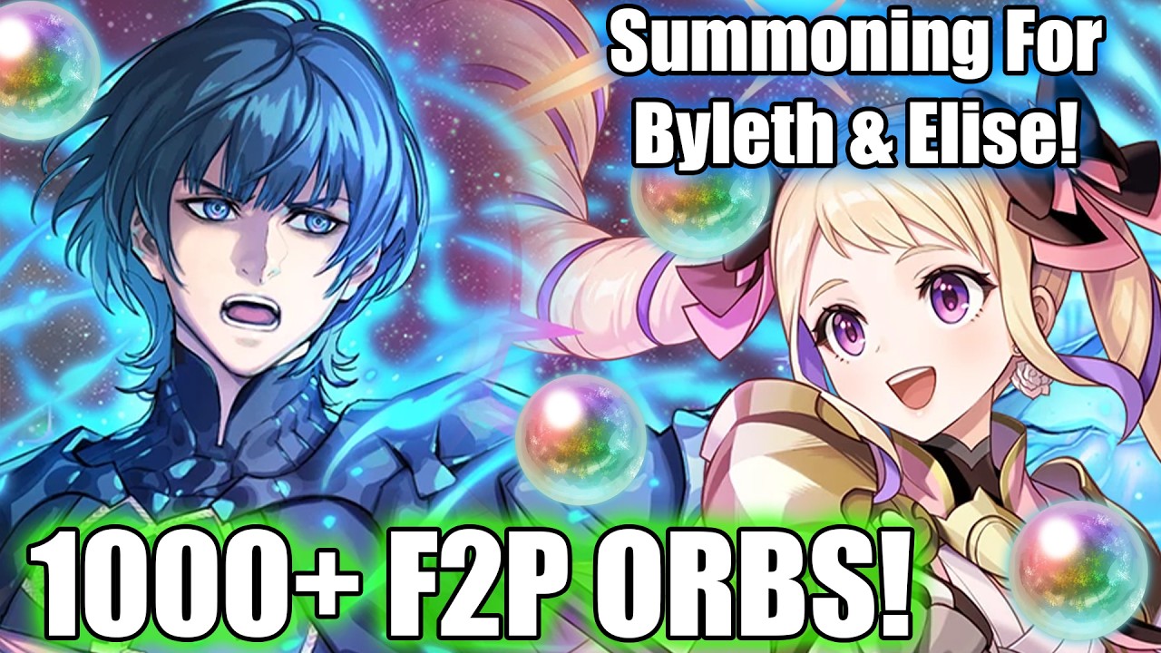 1000+ F2P Orbs! Last Minute Summons for E!Byleth & L!Elise! | Fire Emblem Heroes [FEH]