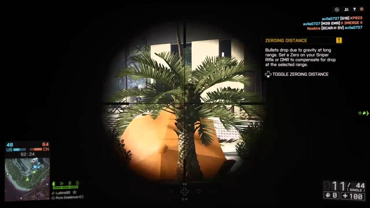 battlefield 4 HARD SCOPE!