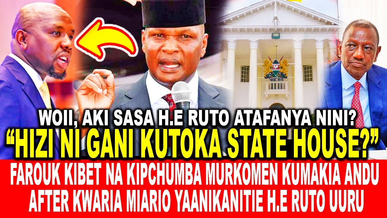 FAROUK KIBET NA CS KIPCHUMBA MURKOMEN KUMAKIA ANDU AFTER KWARIA MIARIO YAANIKANITIE H.E RUTO UURU