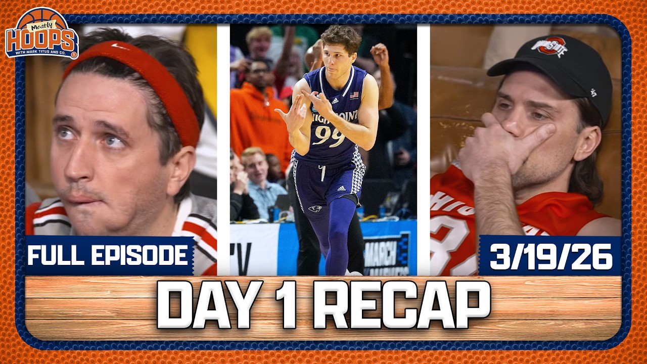 Ohio State Heartbreak, High Point Upsets Wisconsin & VCU STUNS UNC | Round Of 64 - Day One Reactions