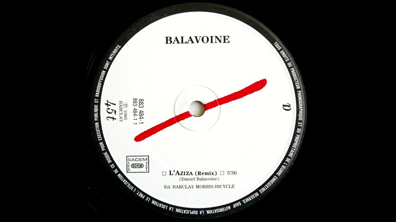 Daniel Balavoine - L'Aziza (karlmixclub extended remix)