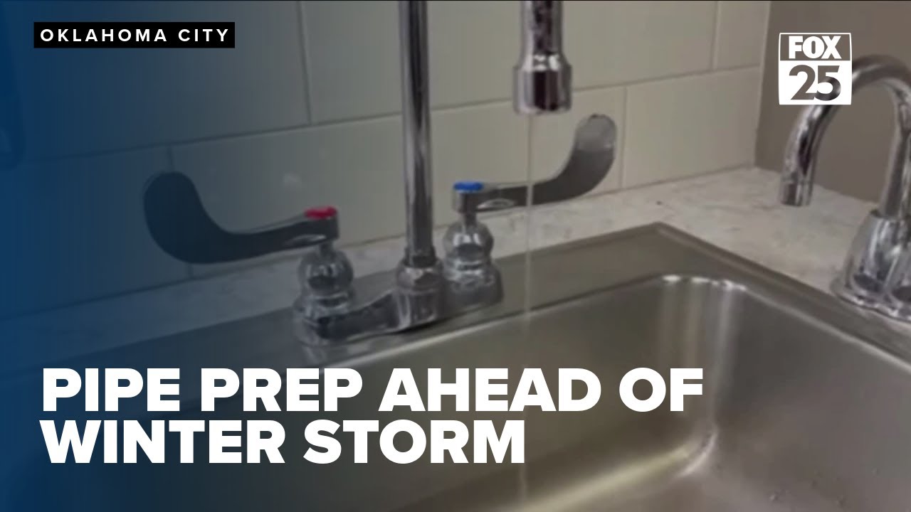 Pipe prep: Winter storm warning prompts pipe protection tips
