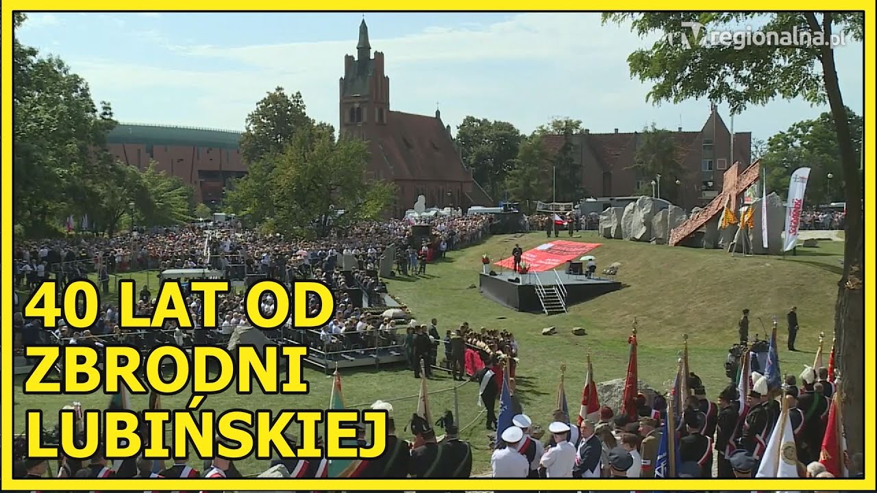 LUBIN. 40 lat od Zbrodni Lubińskiej