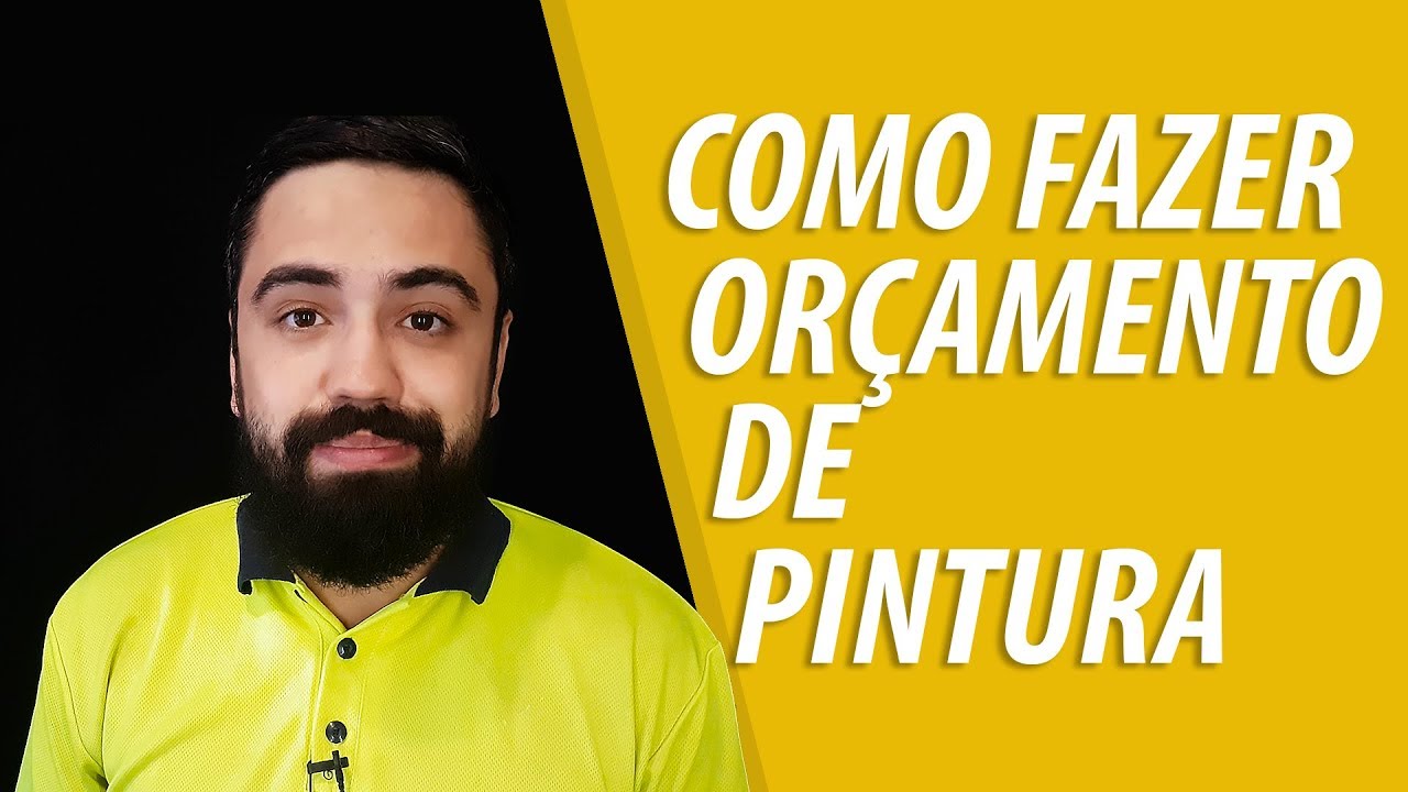 Como fazer um orçamento de pintura simples e fácil