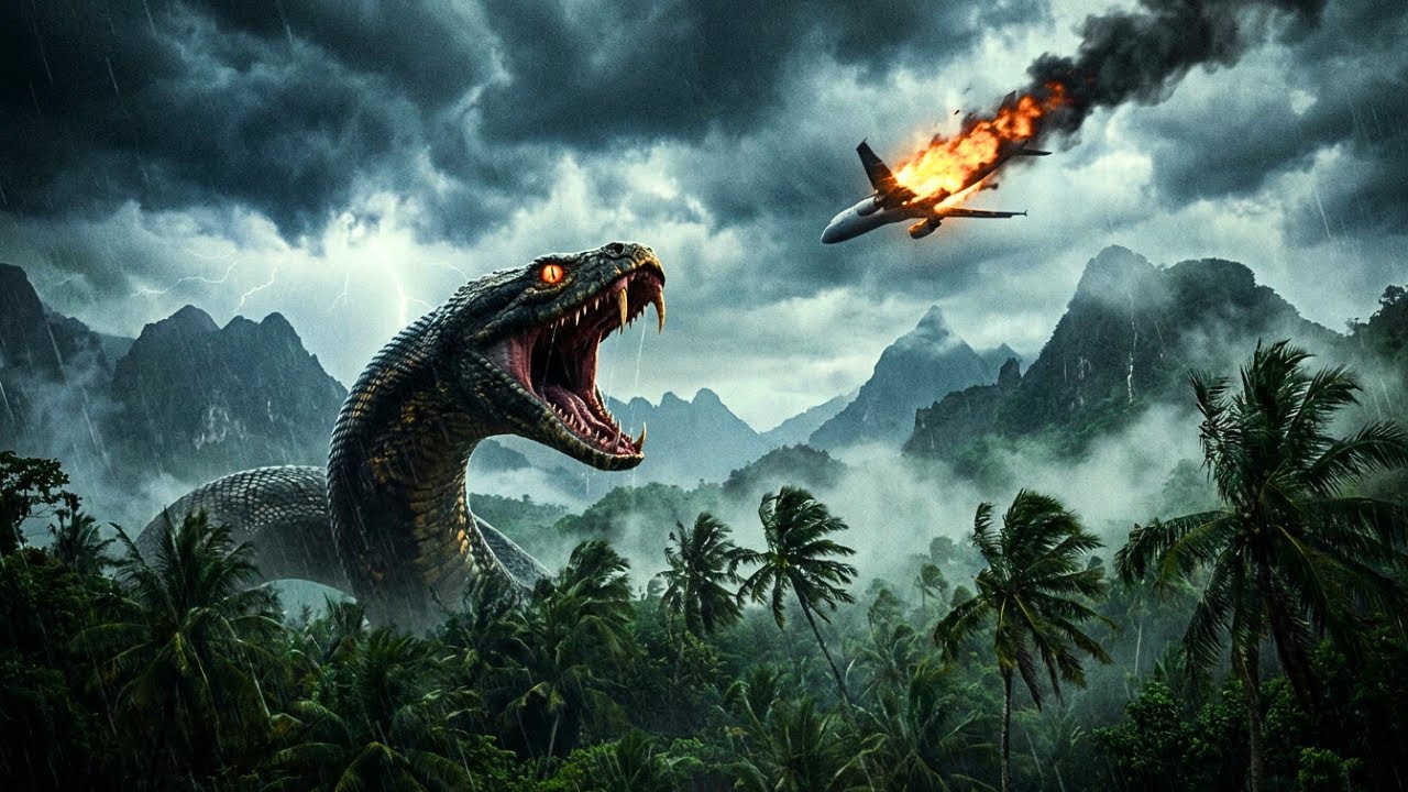 Part 1 - Alone After the Crash, Trapped on the Giant Serpent’s Island
