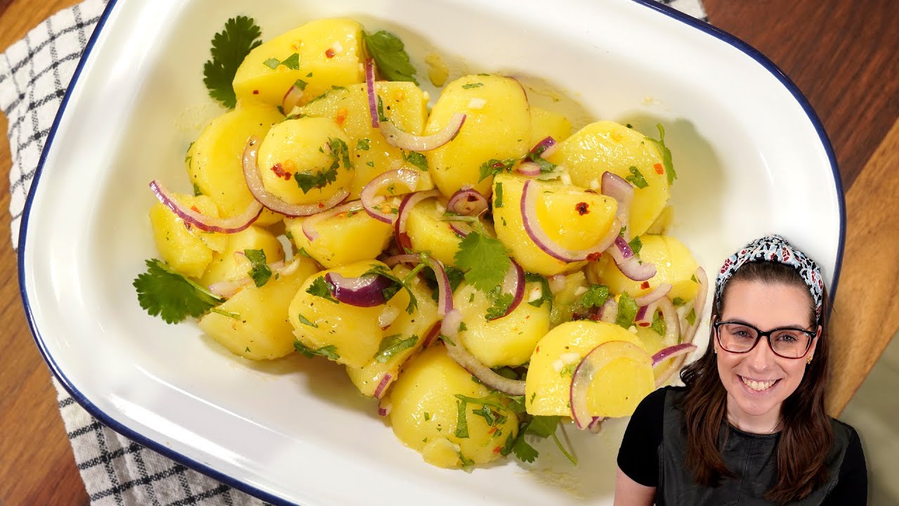 SALADA DE BATATA F&Aacute;CIL, SIMPLES E DELICIOSA!