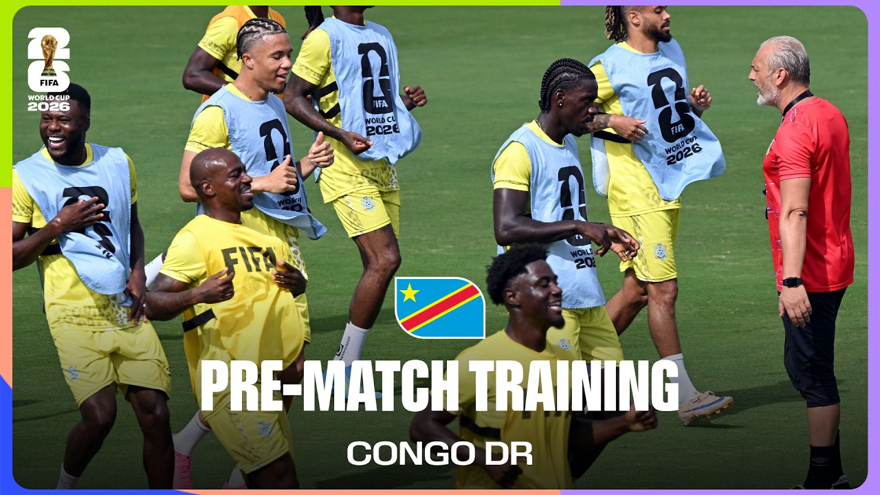 Congo DR Train Before Colombia | FIFA World Cup 2026&trade;