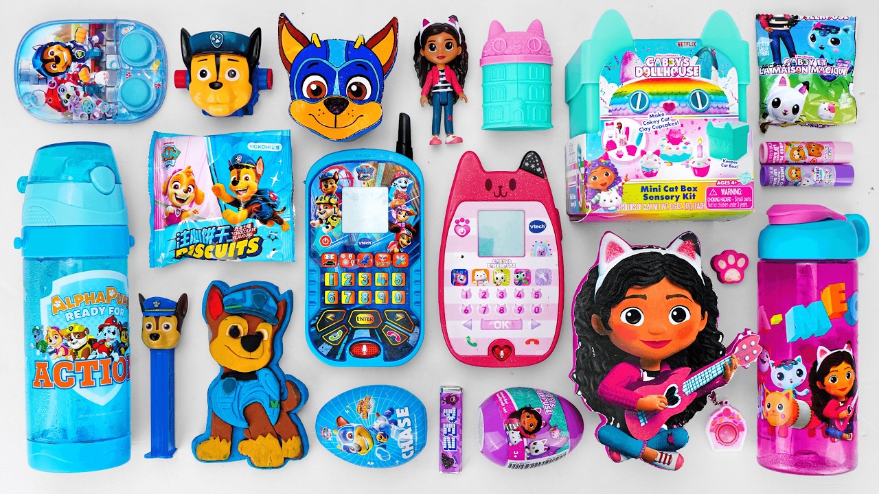 94 Minutes Satisfying with Unboxing Paw Patrol Chase & Gabby's Dollhouse Candy Toys Collection 💙🐾