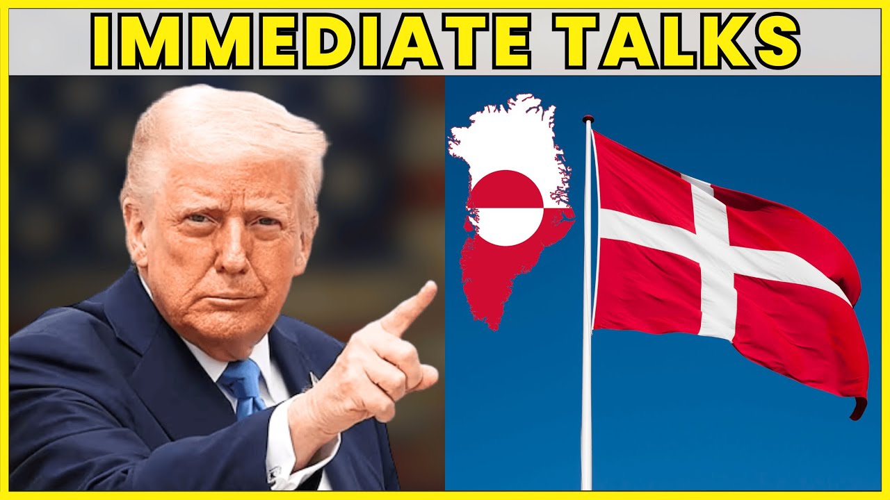 Trump Says He Won't Use Force on Greenland—But Demands Immediate Negotiations