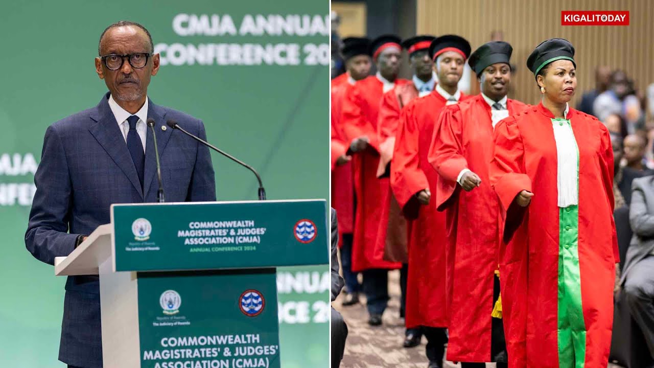 President Kagame opens the Commonwealth Magistrates & Judges Association (CMJA) conference in Kigali