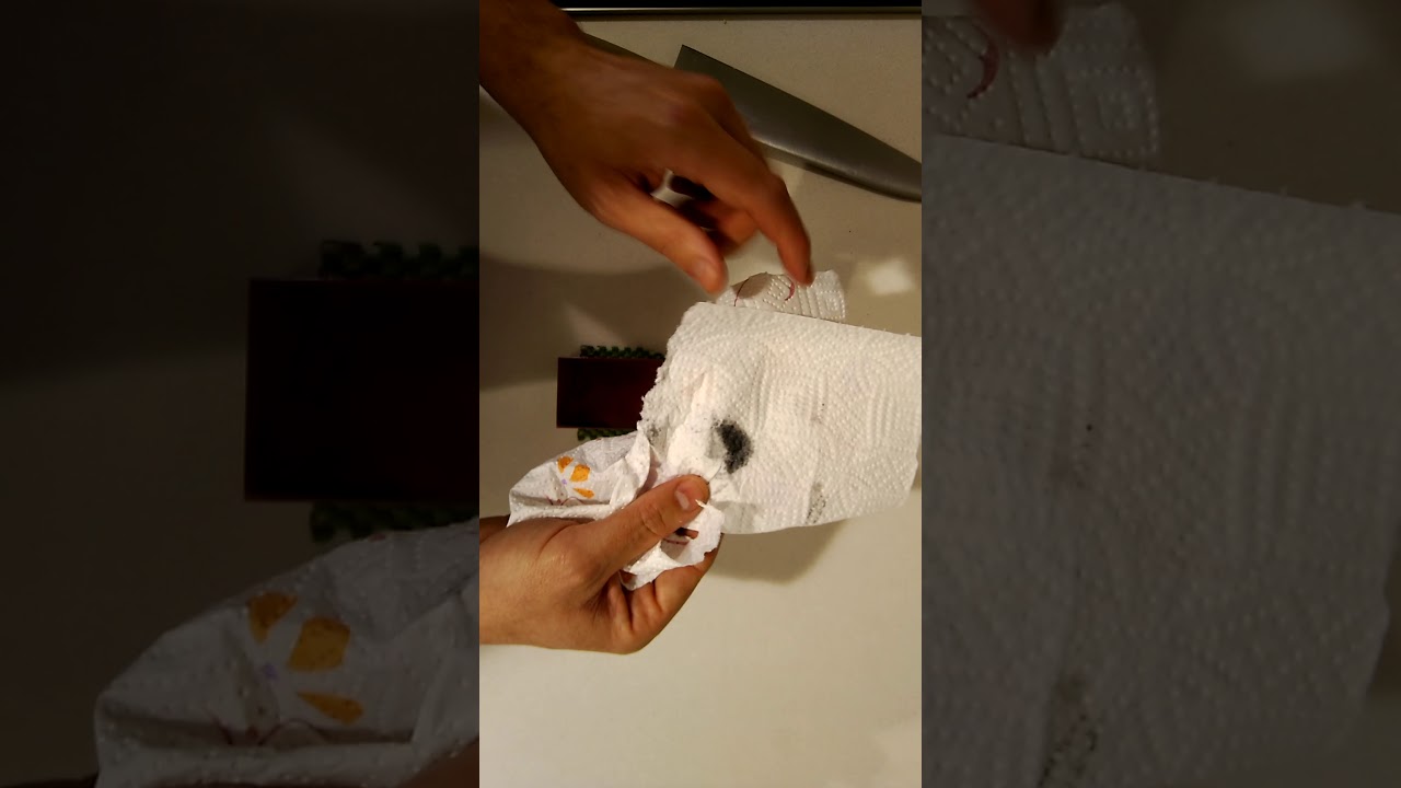 Afilando con piedra de aceite