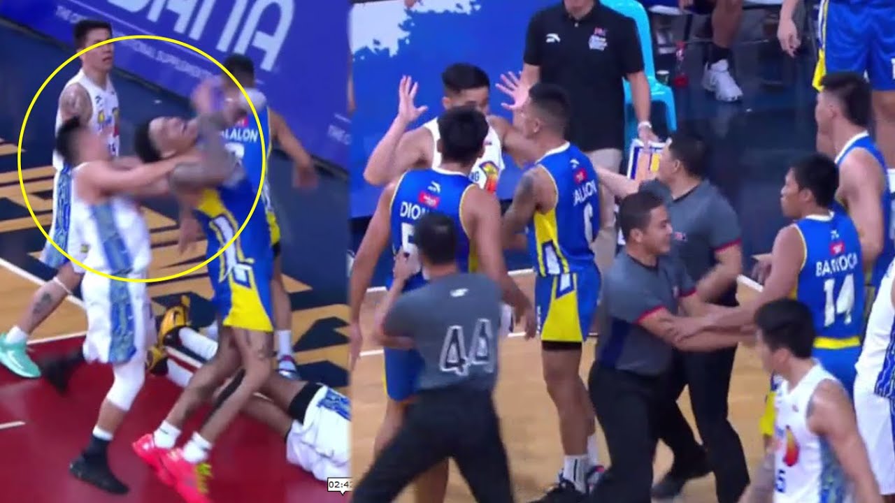 Magnolia players want to FIGHT Kib Montalbo after Hitting Tyler Bey
