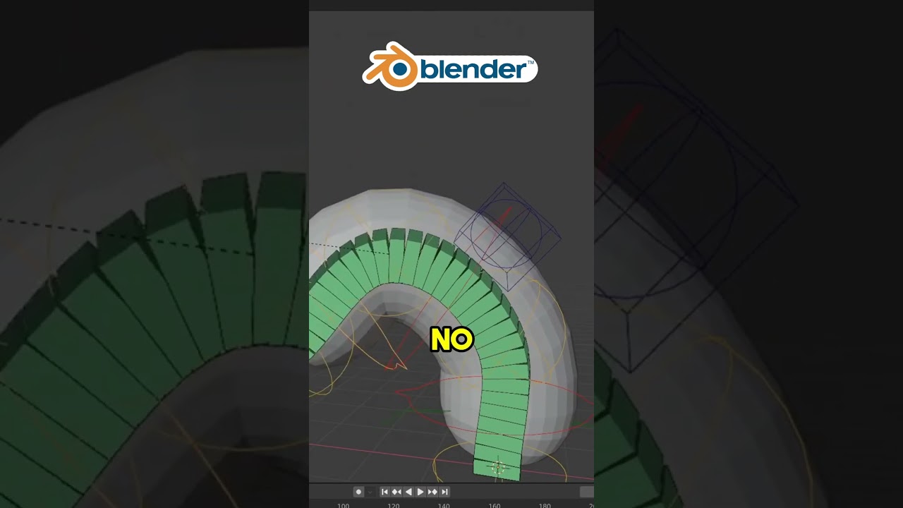 Почему НИКОГДА не следует использовать DEFAULT RIGIFY в Blender 😱 #3danimation #rigging #blender3d