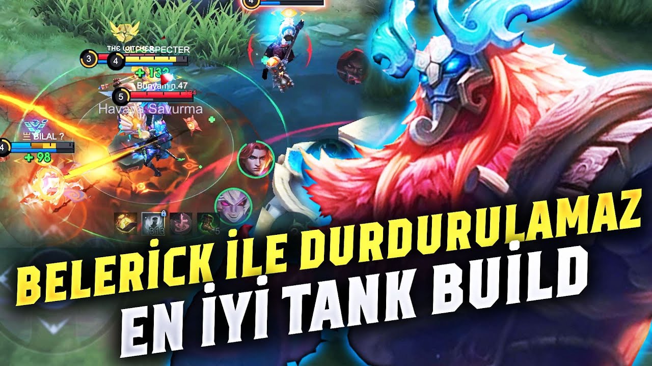 BELERICK İLE DURDURULAMAZ! EN İYİ TANK BUILD VE TAKTİKLER | MLBB