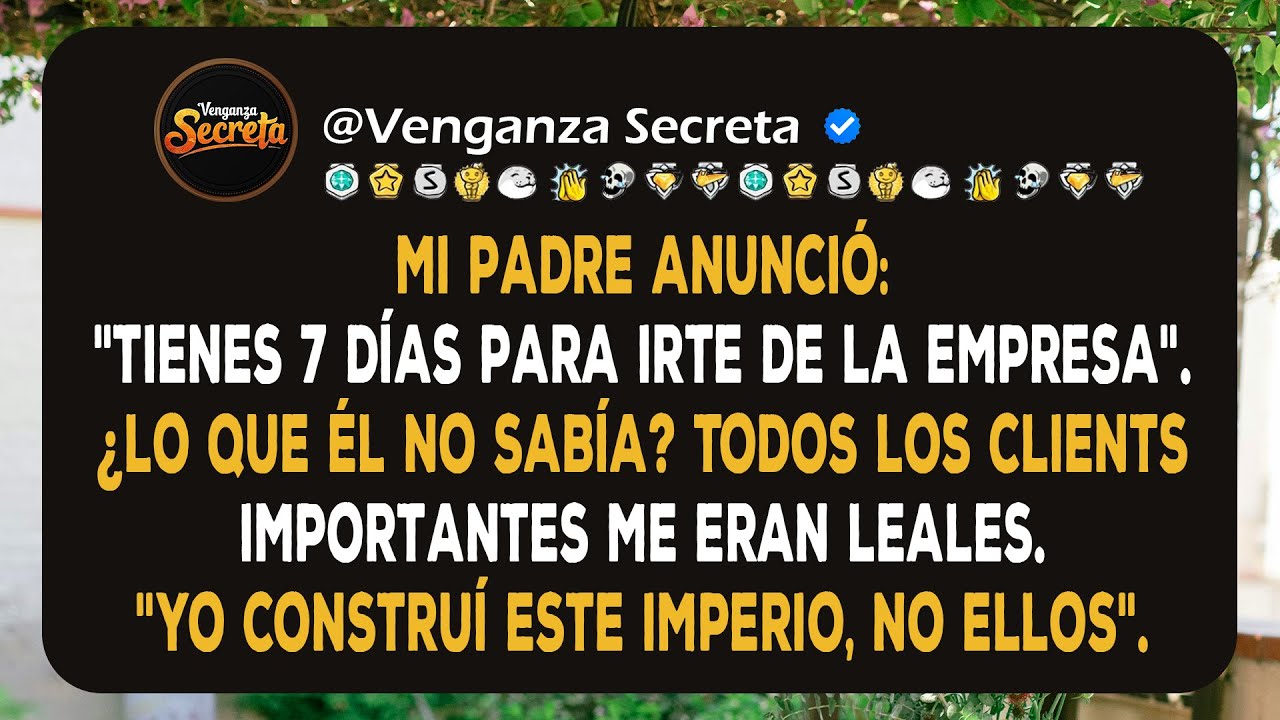 Mi Padre Me Echó de la Empresa en Mi Cumpleaños - Así Que Me Aseguré de Que No Le Quedara Negocio