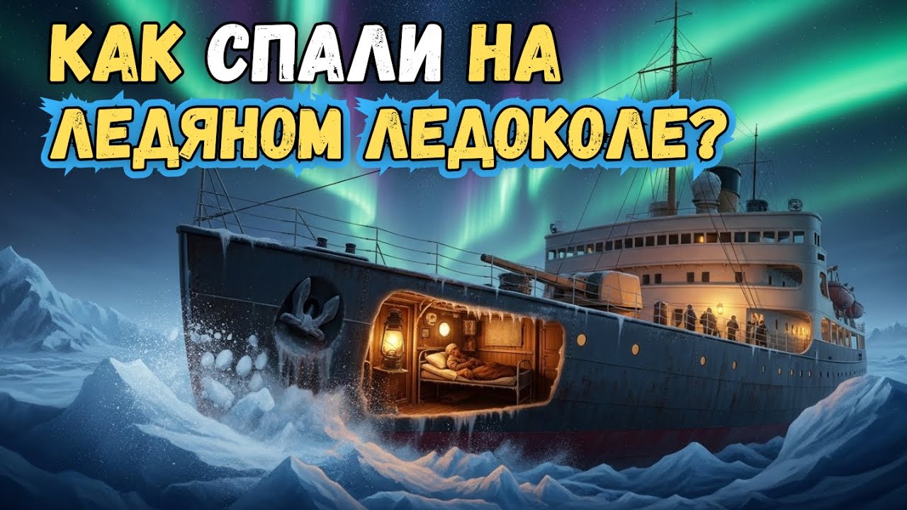 Первые ледоколы: холод, тьма и бессонница в Арктике 🌛Лекция для сна