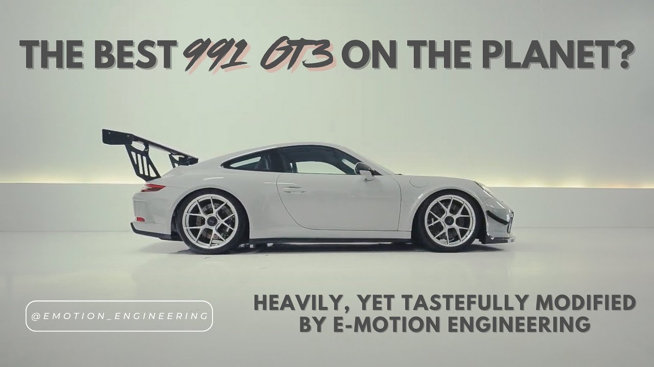 Возможно, один из лучших специально построенных 991 GT3 на планете