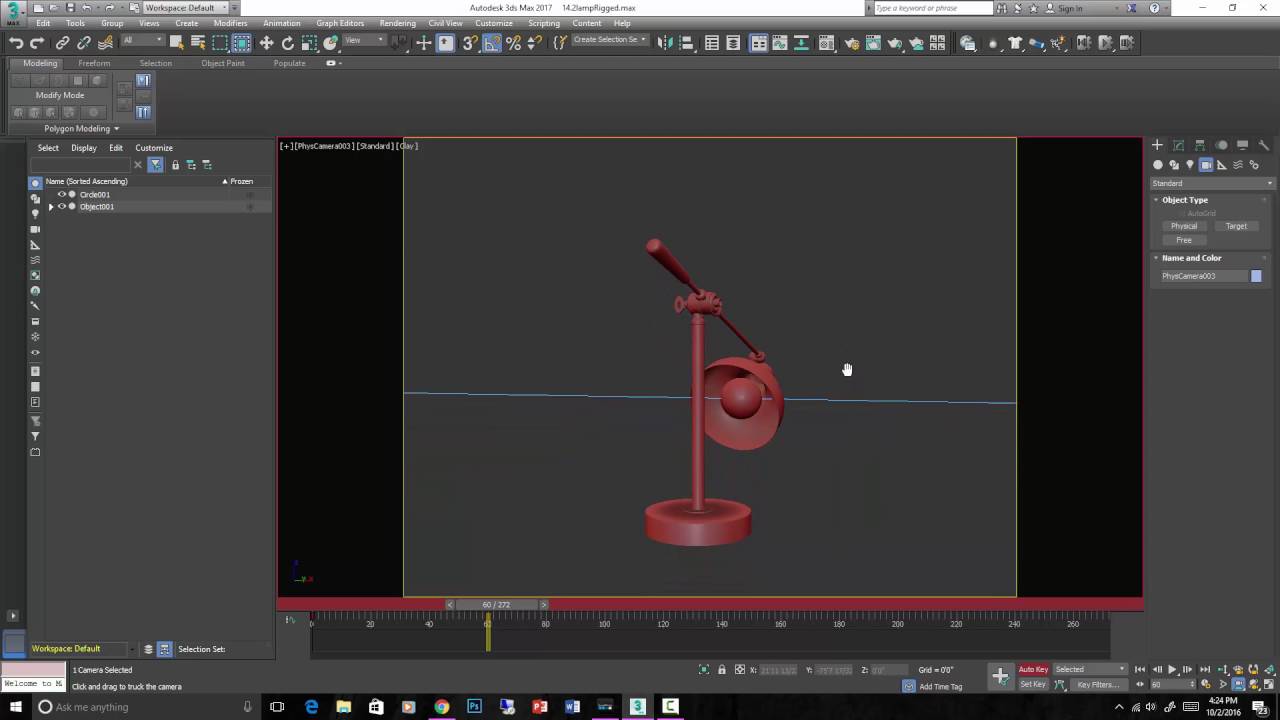 3ds Max: Animating Cameras With Keyframes and Constraints