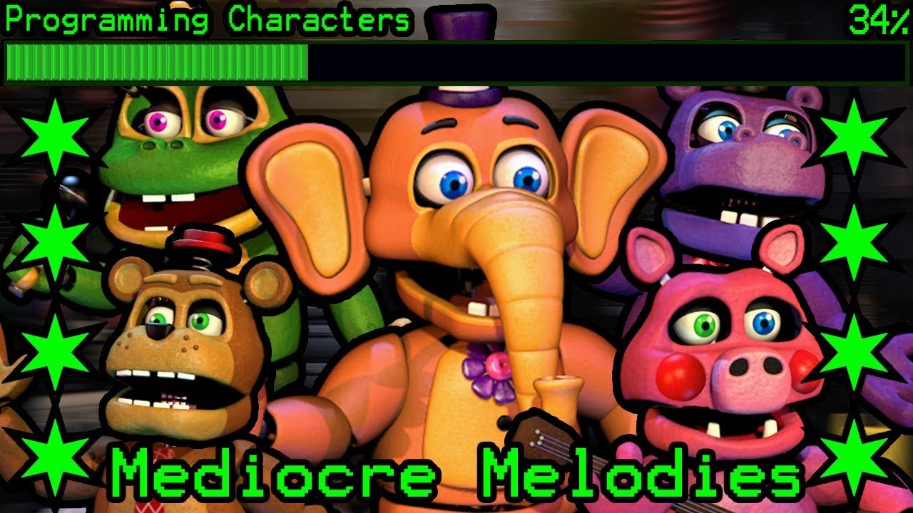 How will the Mediocre Melodies work in Ultimate Custom Night?