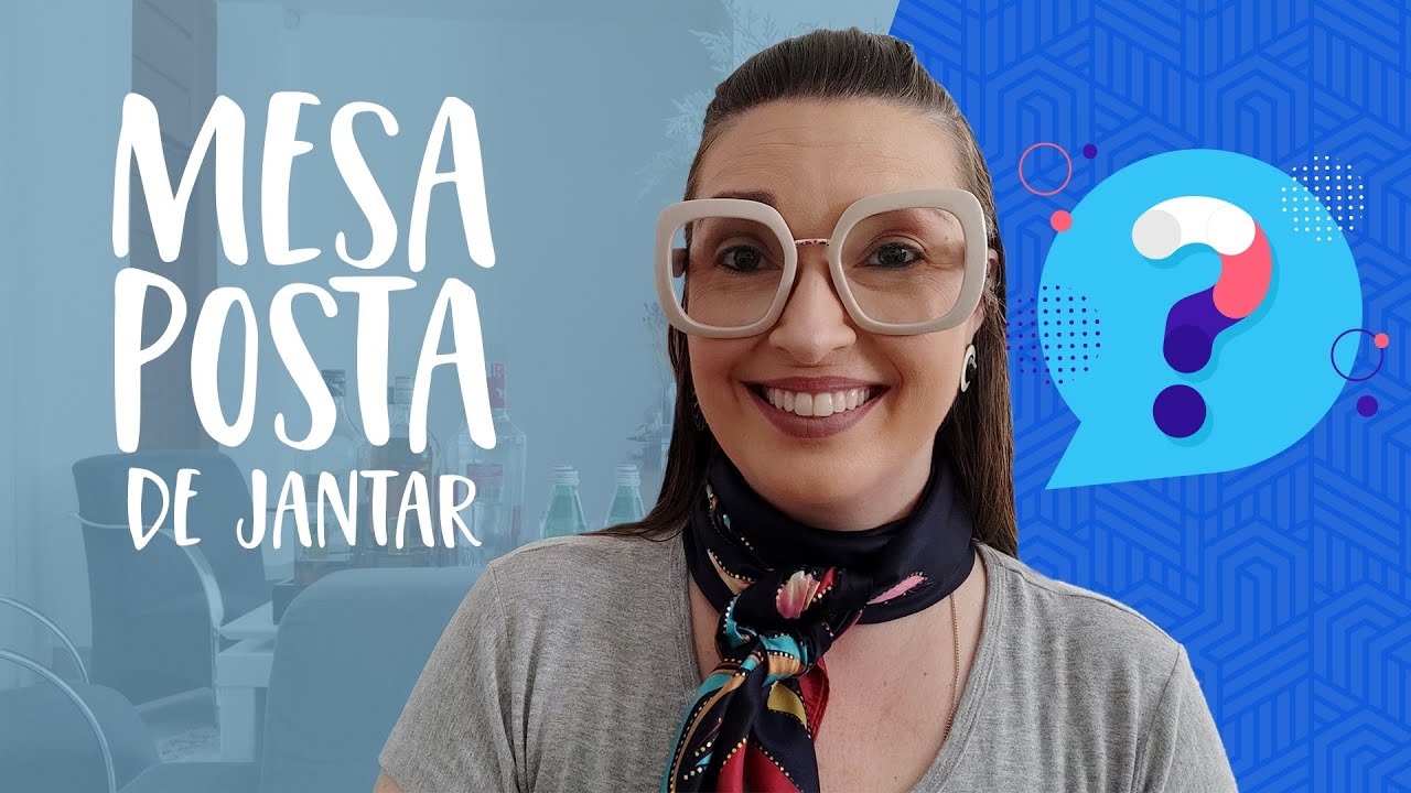 Mesa Posta de JANTAR