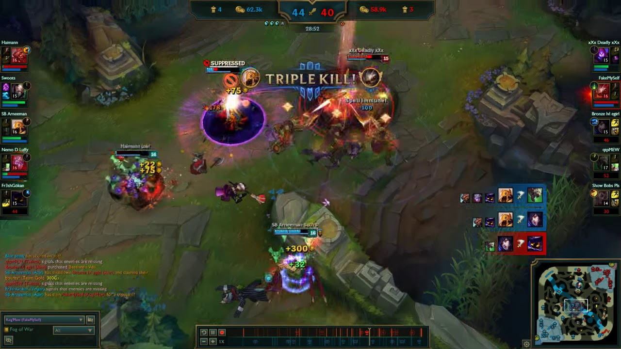 Azir quadra + ult bug