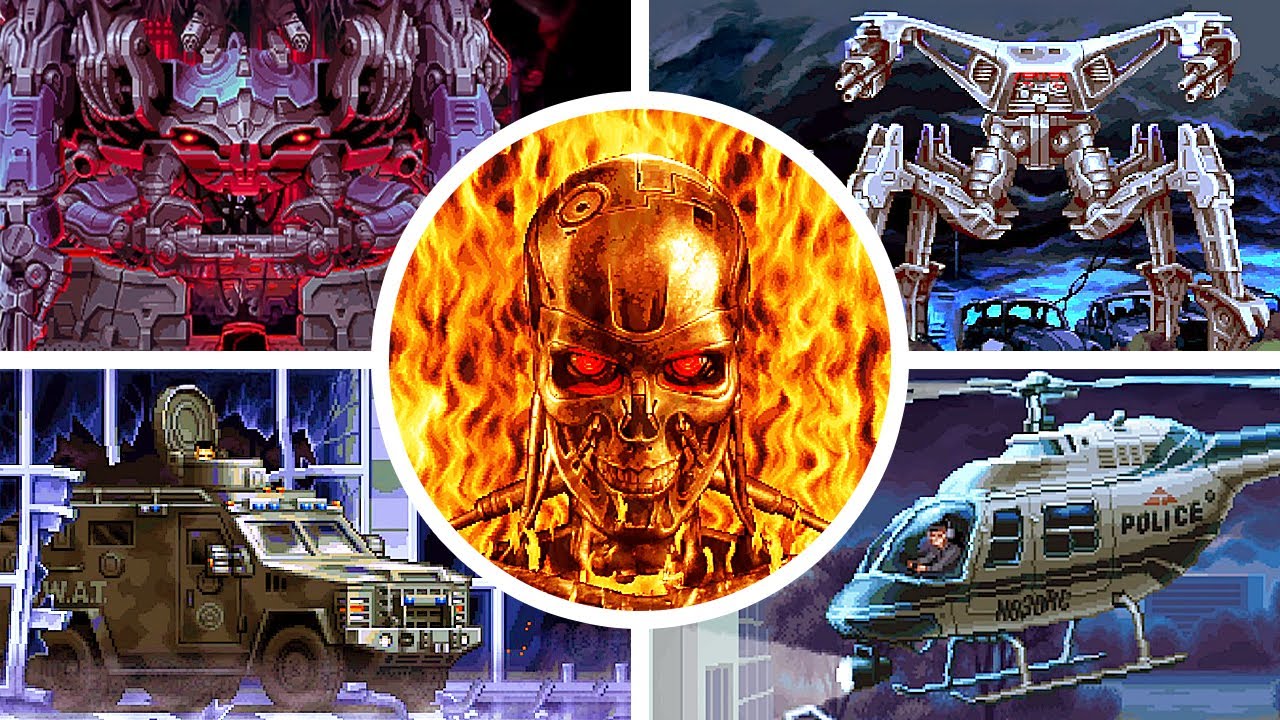 Terminator 2D: No Fate - All Bosses & Endings