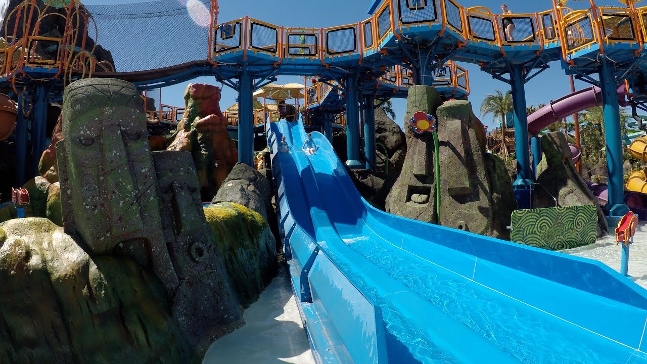 [4K] Runumukka Reef and Tot Tiki Reef - Volcano Bay Orlando, FL