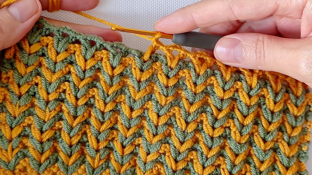 Bundan kolayı yok muhteşem başak tıg işi &ouml;rg&uuml; modeli crochet