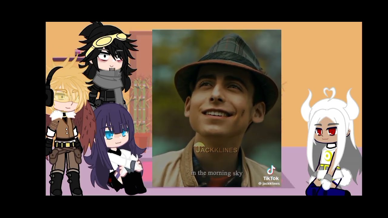 (2X!!!)Pro heroes react to deku as five(reupload)