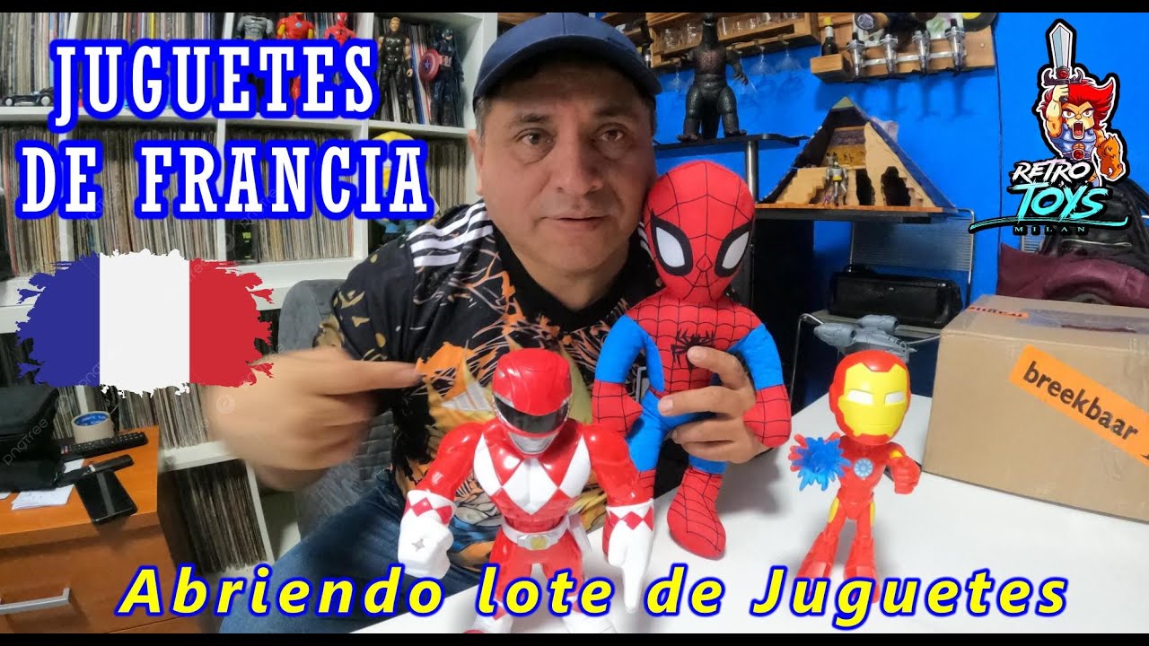 JUGUETES  DE FRANCIA  Abriendo juguetes CAP 4 En Milan - Italia
