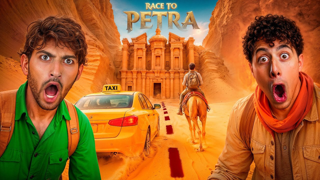 We Raced to a 2000 Year Old Ancient City | Petra