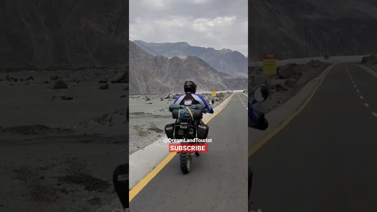 adventure bike tour #adventure #biketour #youtubeshorts #skarduroad #biketourism #biketouring