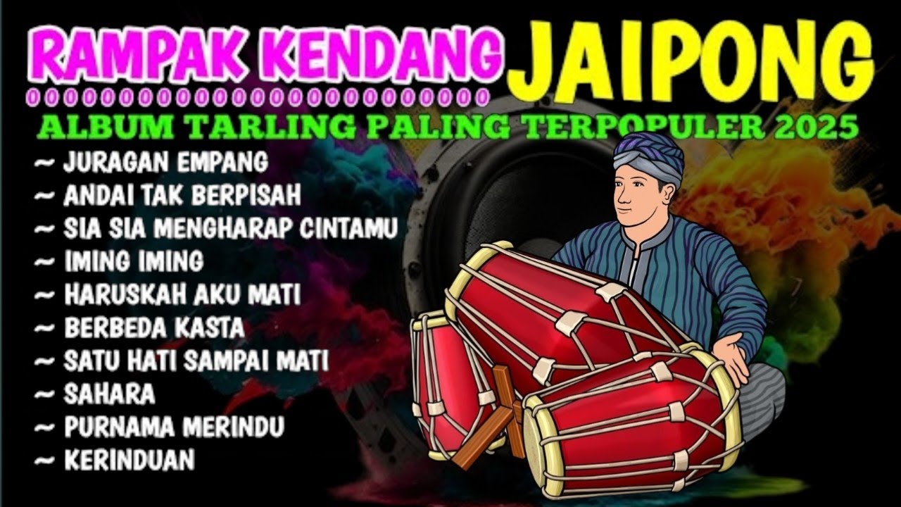 KENDANG RAMPAK JAIPONG 2025, AUDIO JERNIH BASS GLEERR,SATU RASA CINTA, GALA GALA, ANDAI TAK BERPISAH