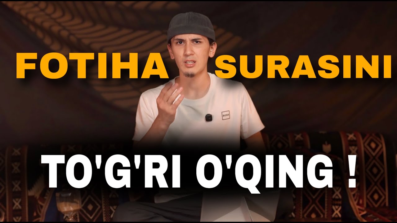 Fotiha surasini to‘g‘ri o‘qing !  | Фотиҳа сурасини тўғри ўқинг !