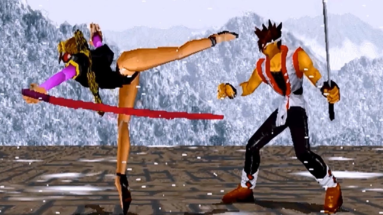 Toshinden URA (1996) Sofia Playthrough (SEGA Saturn) iPlaySEGA